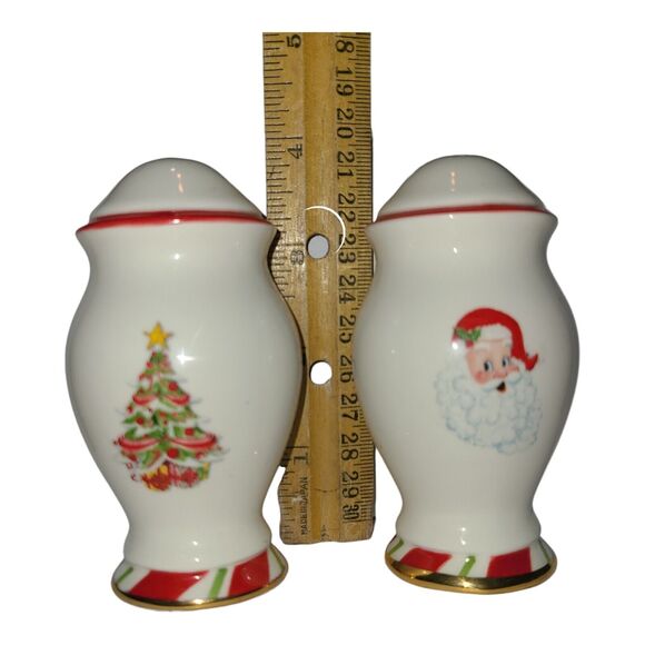 Christopher Radko Letters To Santa Home for Holidays Salt & Pepper Shaker Set - Picture 9 of 11